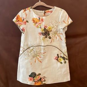 Zara girls tailored dress size 3/4